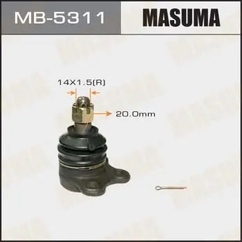 Опора кульова передній верх ISUZU D-MAX I (TFR, TFS) 02-12, D-MAX I (TFR, TFS) 06-12/OPEL FRONTERA B (98-04) MASUMA MB5311 (фото 1)