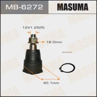 Опора шаровая нижняя Honda CR-V, FR-V (-08) MASUMA MB6272