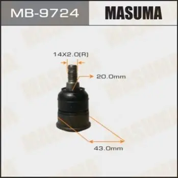 Опора шаровая нижняя Honda Accord (13-) Masuma MASUMA MB9724 (фото 1)