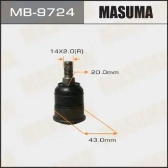 Опора шаровая нижняя Honda Accord (13-)  Masuma MASUMA MB9724
