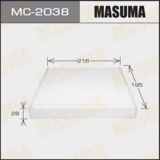 Фильтр салона MASUMA MC2038