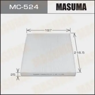 Фільтр салону AC-401E (MC-524) MASUMA MC524