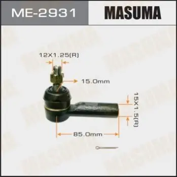 Наконечник рулевой тяги out SUZUKI SX4 CALDINA/AZT246W MASUMA ME2931 (фото 1)