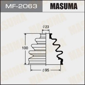 Пильовик ШРКШ зовнішнього Nissan Pathfinder (-04) (MF-2063) MASUMA MF2063 (фото 1)