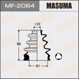 Пильовик ШРКШ внутрішнього Toyota Auris (06-09), Corolla (00-06), Prius (09-11) (MF-2084) MASUMA MF2084