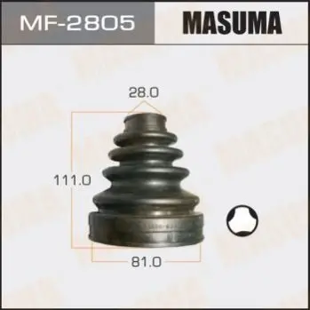 Пильовик ШРКШ внутрішнього Toyota FJ Cruiser (06-09), Land Cruiser Prado (02-09) (MF-2805) MASUMA MF2805 (фото 1)