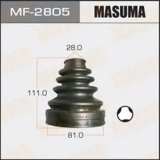 Пильовик ШРКШ внутрішнього Toyota FJ Cruiser (06-09), Land Cruiser Prado (02-09) (MF-2805) MASUMA MF2805