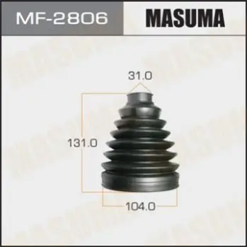 Пильовик ШРКШ (пластик) + спецхомут Toyota FJ Cruiser (06-09), Land Cruiser Prado (02-) (MF-2806) MASUMA MF2806 (фото 1)