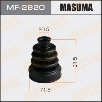 Пыльник ШРУСа наружный Subaru Forester (01-12), Impreza (00-14), Legacy (03-14) MASUMA MF2820