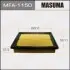 Фільтр повітряний A-1027 (MFA-1150) MASUMA MFA1150 (фото 1)