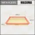 Фільтр повітряний A0244 KIA/ MAGENTIS/ V2000 V2700 05- (MFA-K335) MASUMA MFAK335 (фото 1)