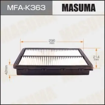Фільтр повітряний (MFA-K363) MASUMA MFAK363 (фото 1)