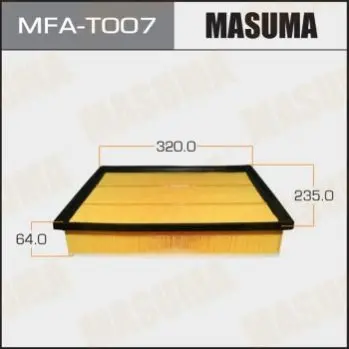Фільтр повітряний (MFA-T007) MASUMA MFAT007 (фото 1)