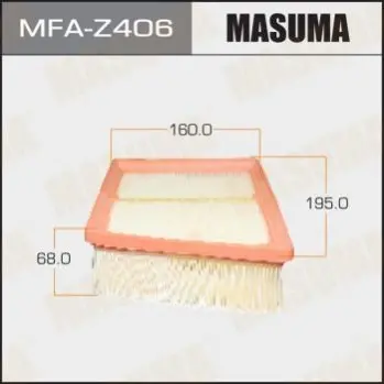 Фільтр повітряний MAZDA/ MAZDA2 07- (MFA-Z406) MASUMA MFAZ406 (фото 1)