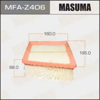 Фільтр повітряний MAZDA/ MAZDA2 07- (MFA-Z406) MASUMA MFAZ406