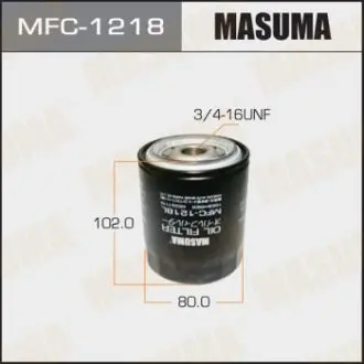 Фільтр масляний Nissan Almera, Primera (-02) 1.4, 1.6 (MFC-1218) MASUMA MFC1218