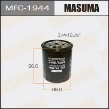 Фільтр масляний Suzuki Grand Vitara (05-16), Kizashi (09-15), Swift (00-10), SX4 (06-), Vitara (15-) (MFC-1944) MASUMA MFC1944 (фото 1)