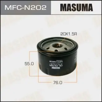 Фильтр масляный C0001  MASUMA MFCN202