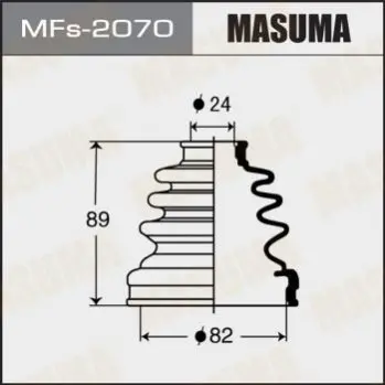 Пильовик ШРКШ (MFs-2070) MASUMA MFs2070 (фото 1)