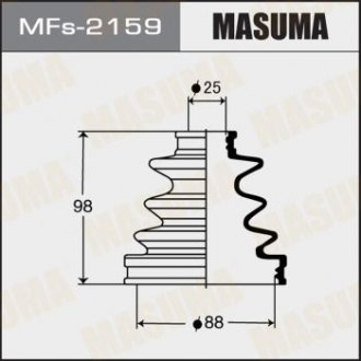 Пыльник ШРУСа наружного (силикон) Toyota Camry (01-05), Prius (09-15) MASUMA MFs2159