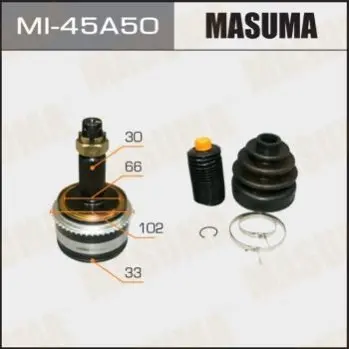 ШРУС 33x66x30х50MITSUBISHI Pajero III  2000 — 2006 MASUMA MI45A50 (фото 1)