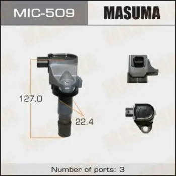 Катушка зажигания Honda CR-V 2.0 (13-) Masuma MASUMA MIC509 (фото 1)