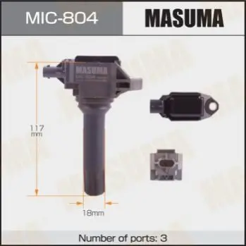 Катушка зажигания Subaru Forester, Legacy 2.0, 2.5 (12-) Masuma MASUMA MIC804 (фото 1)