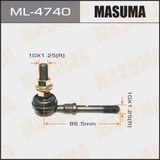 Стойка стабилизатора передн HYUNDAI i30 (12-17), NISSAN ALMERA II (00-17)/NISSAN ALMERA Classic (02-09) MASUMA ML4740