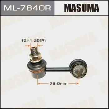 Стійка стабілізатора передніх прав Mitsubishi PAJERO V6W, V7W MASUMA ML7840R (фото 1)