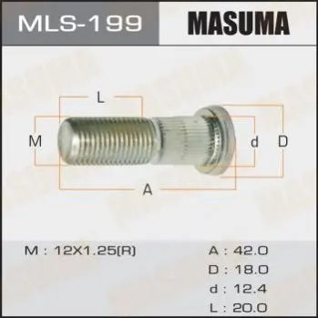 Шпилька колеса Suzuki Masuma MASUMA MLS199 (фото 1)