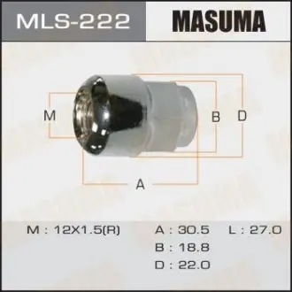 Гайка колеса Honda  MASUMA MLS222