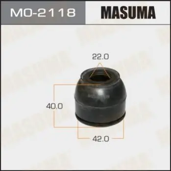 Пильовик опори кульовий 22х42х40 (MO-2118) MASUMA MO2118 (фото 1)