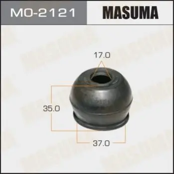 Пильовик опори кульовий 17х37х35 (MO-2121) MASUMA MO2121 (фото 1)