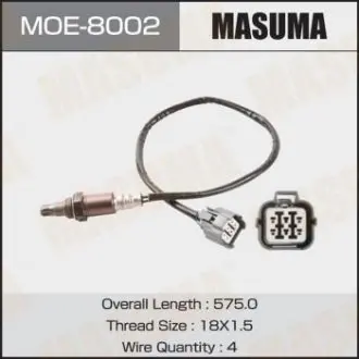 Датчик кислорода (лямбда-зонд) Subaru Forester (07-10), Legacy (03-09)  MASUMA MOE8002