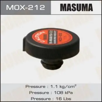 Крышка радиатора Toyota 1.1 bar Masuma MASUMA MOX212 (фото 1)