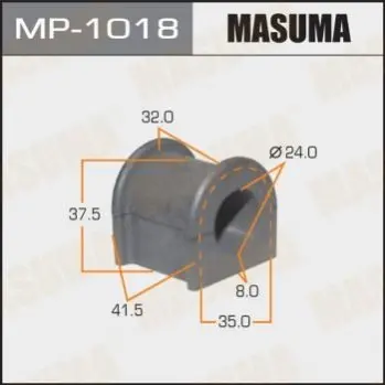 Втулка стабілізатора переднього (Кратно 2) Toyota Camry (01-) (MP-1018) MASUMA MP1018 (фото 1)
