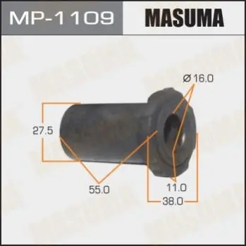 Втулка рессорная верхняя Mitsubishi L200 (05-) (Кратно 2 шт) Masuma MASUMA MP1109 (фото 1)