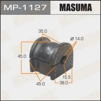 Втулка стабилизатора заднего Honda Accord (08-13) (Кратно 2 шт) Masuma MASUMA MP1127 (фото 1)