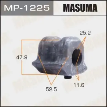 Втулка стабілізатора переднього ліва Lexus NX 300H (14-) (MP-1225) MASUMA MP1225 (фото 1)