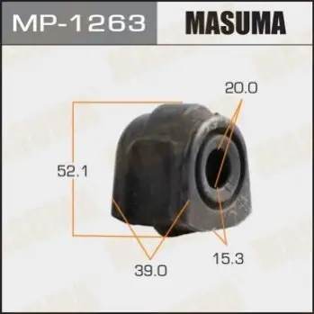 Втулка стабилизатора переднего Subaru Legacy Outback (14-) (Кратно 2 шт) Masuma MASUMA MP1263 (фото 1)