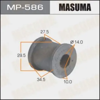 Втулка стабілізатора заднього (Кратно 2) Lexus RX 350 (06-09)/ Toyota Highlander (10-13) (MP-586) MASUMA MP586 (фото 1)