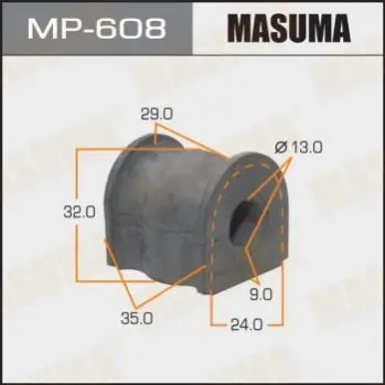 Втулка стабилизатора заднего Honda Accord (-02), CR-V (04-06) (Кратно 2 шт) Masuma MASUMA MP608 (фото 1)