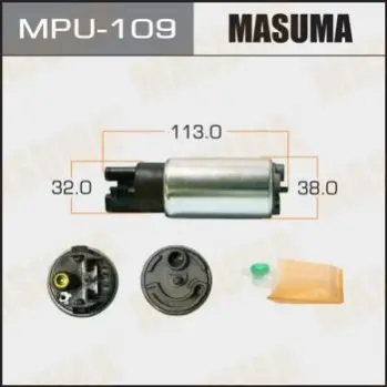 Бензонасос электрический (+сеточка) Honda/ Mitsubishi/ Subaru/ Toyota Masuma MASUMA MPU109 (фото 1)