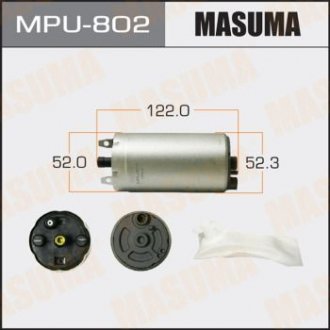 Бензонасос електричний (+ сіточка) Subaru (MPU-802) MASUMA MPU802