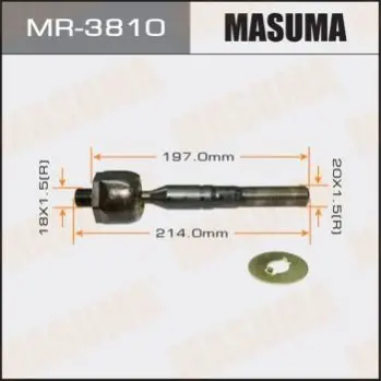 Тяга рулевая TOYOTA LAND_CRUISER 200, LAND CRUISER 100 -02.08 MASUMA MR3810 (фото 1)