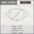 Колодки гальмівні передн Toyota Corolla (14-) (MS-1430) MASUMA MS1430 (фото 1)
