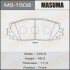 Колодки гальмівні (MS-1508) MASUMA MS1508 (фото 1)