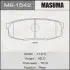 Колодки гальмівні задн Toyota Land Cruiser (09-), Tundra (07-) (MS-1542) MASUMA MS1542 (фото 1)