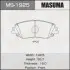 Колодки гальмівні передн Toyota CH-R (19-), Camry (17-), RAV 4 (19-) (MS-1925) MASUMA MS1925 (фото 1)