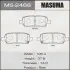 Колодки гальмівні дискові MASUMA MS2466 (фото 1)